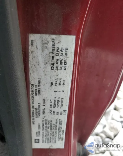 2005 Chevrolet Colorado from USA, damaged, VIN 1GCCS198758134387